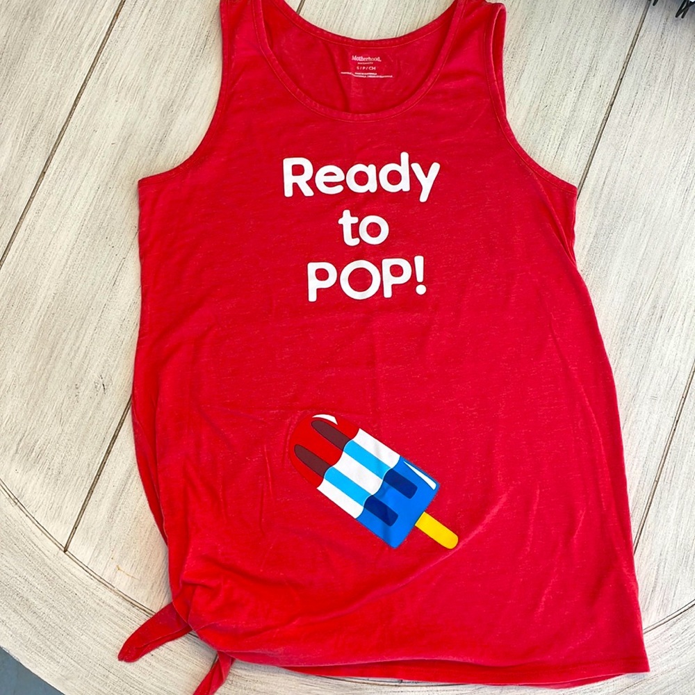 Ready To Pop maternity tank